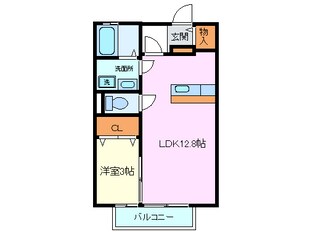 ヴェルデ壱町田の物件間取画像